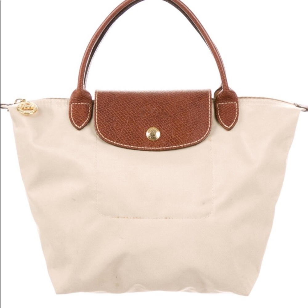 Authentic Brand New Longchamp tan mini tote